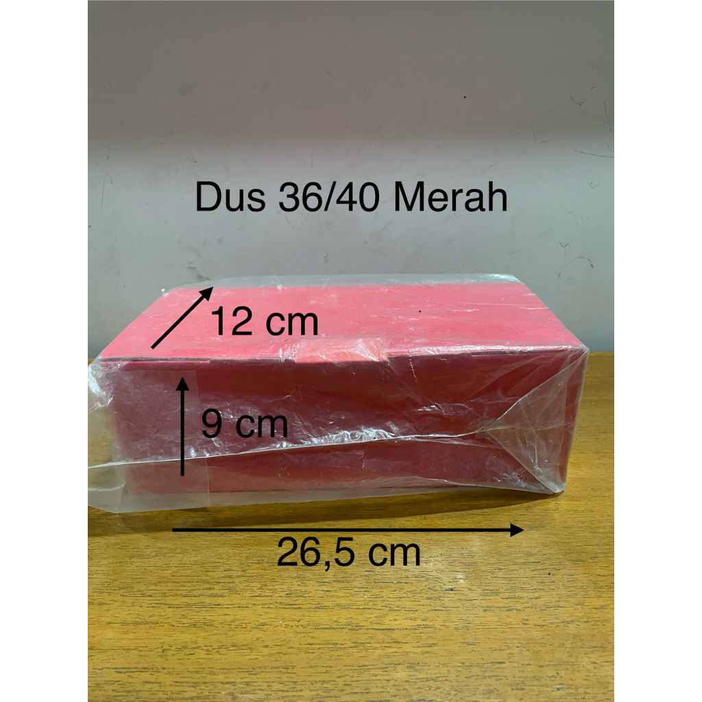 

Dus ukuran 36/40 merah
