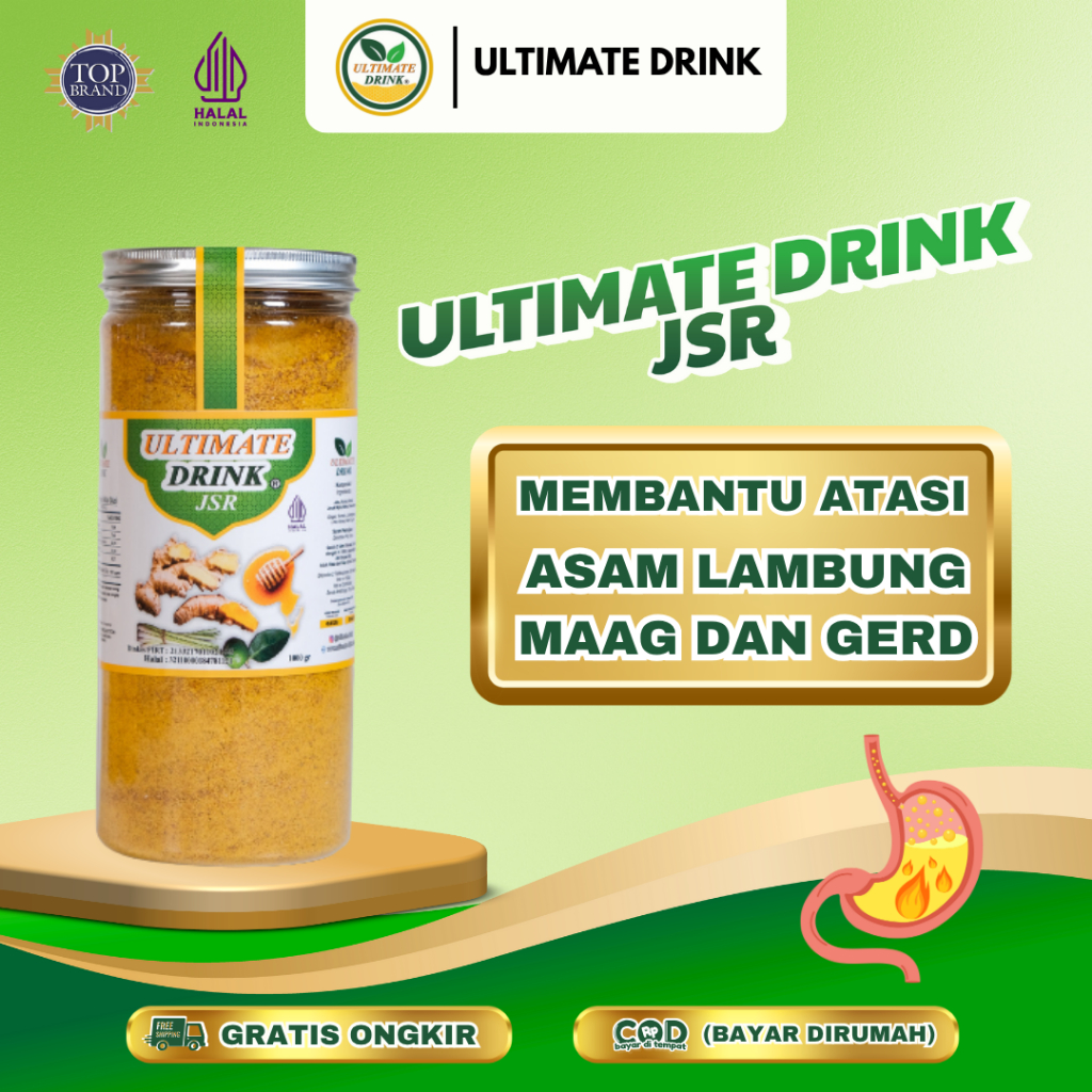 

Ultimate Drink – JSR Herbal Bubuk 1kg Jahe Kunyit Serai | Sehatkan Pencernaan, Jaga Daya Tahan