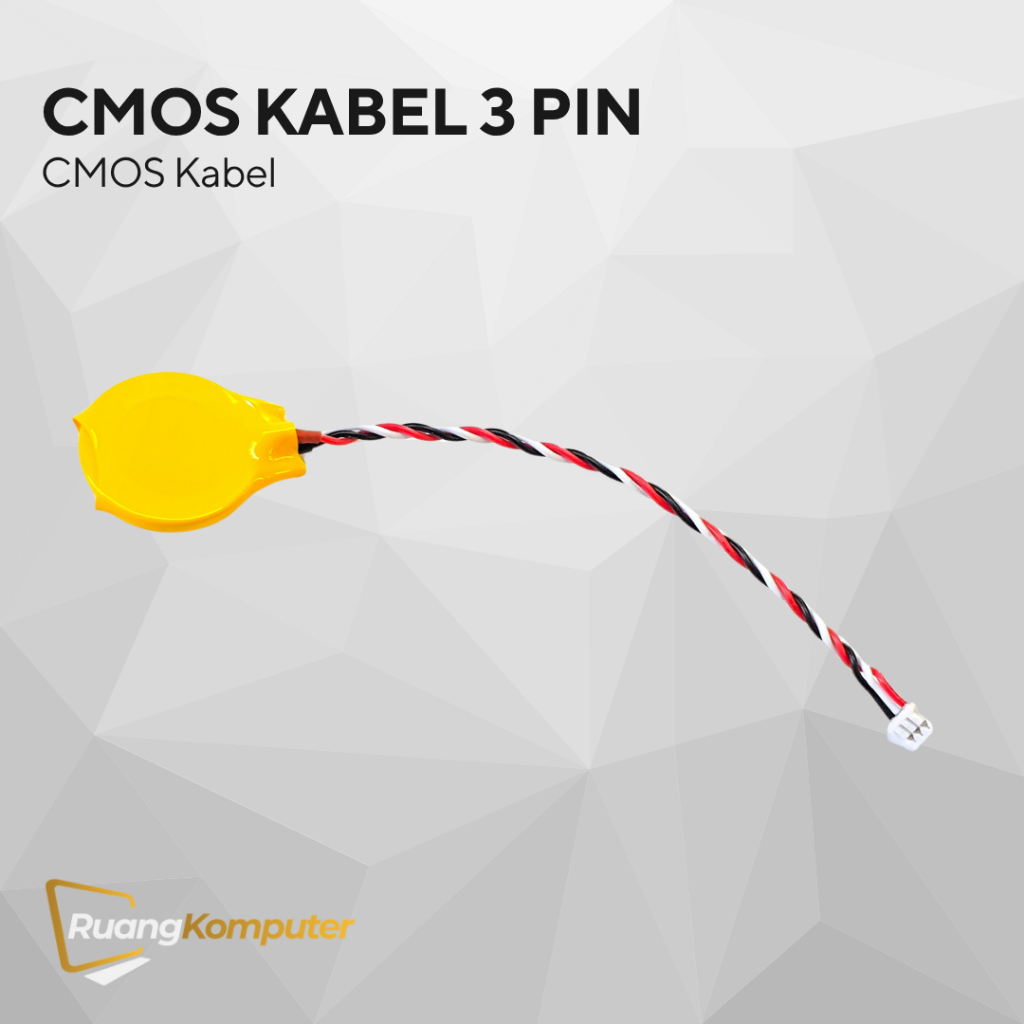 CMOS BIOS KABEL 3PIN Baterai Laptop PC Model Kabel 3 pin