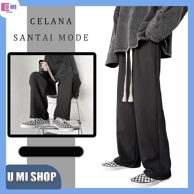 celana longgar korea korea long pants celana style korea pria celana panjang celana longgar celana l