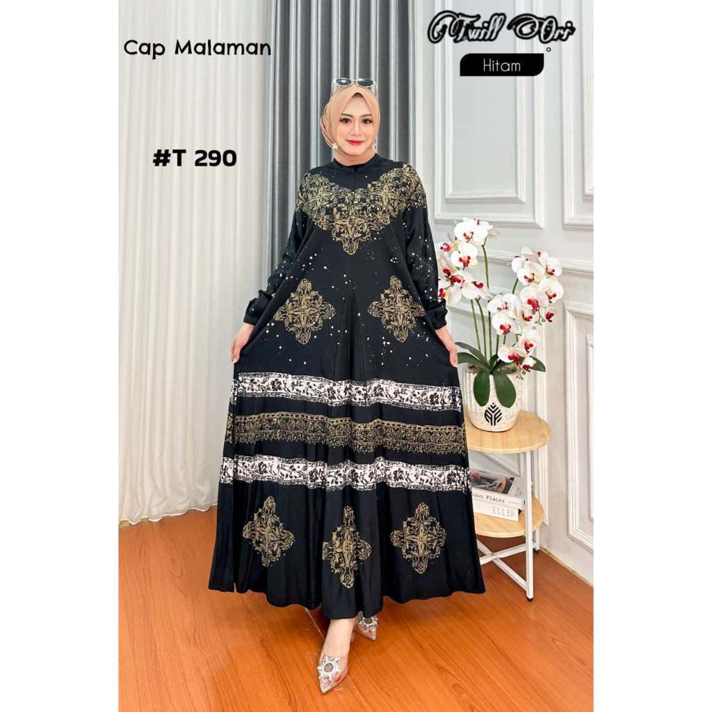 GAMIS TWILL ORI MURAH || GAMIS SYAR'I || GAMIS TWILL PEKALONGAN || GAMIS TWILL MOTIF TERBARU