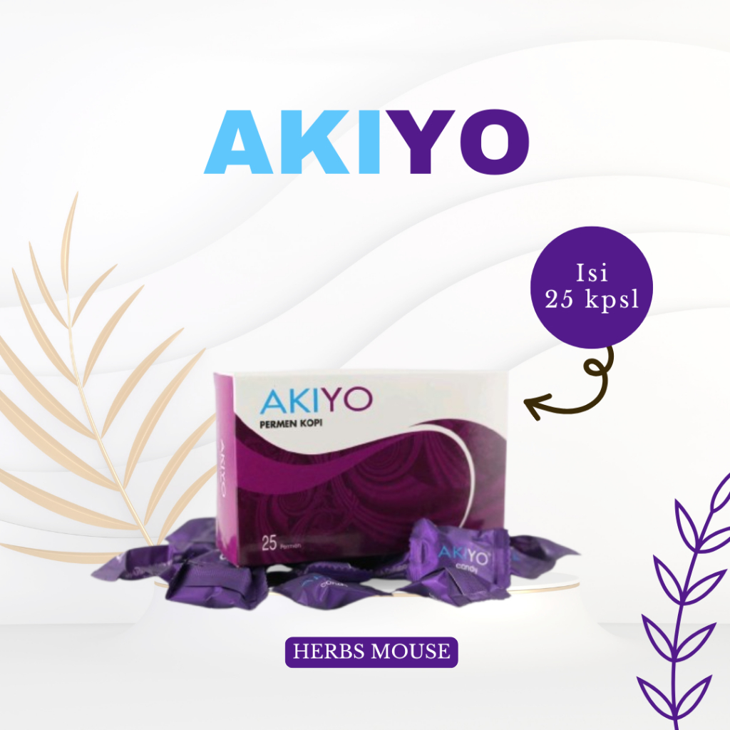 

Akiyo Permen Candy Original 1 Box 25 Pcs