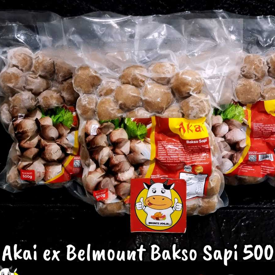 

AKAI BAKSO SAPI 500GR - FROZEN FOOD - BRONTZ JOGJA
