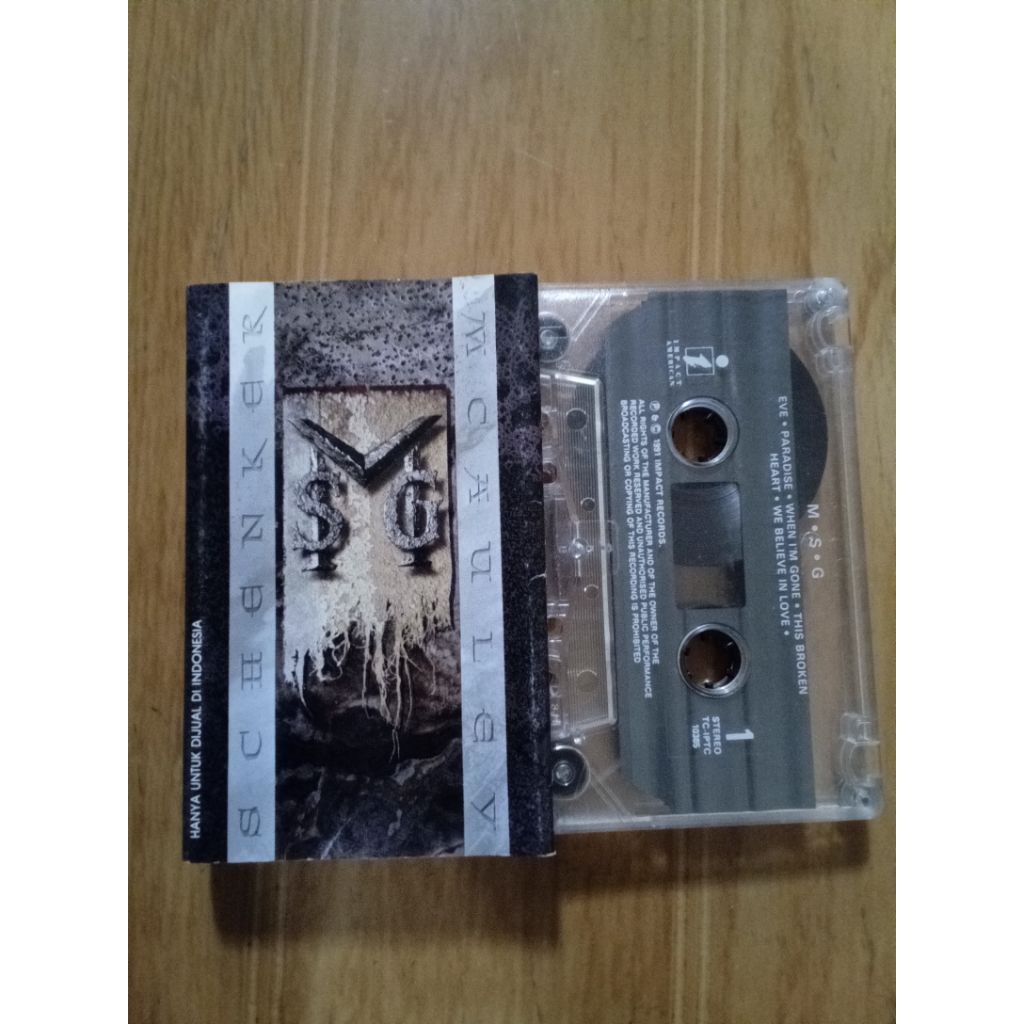 kaset pita msg - s / t | michael schenker group