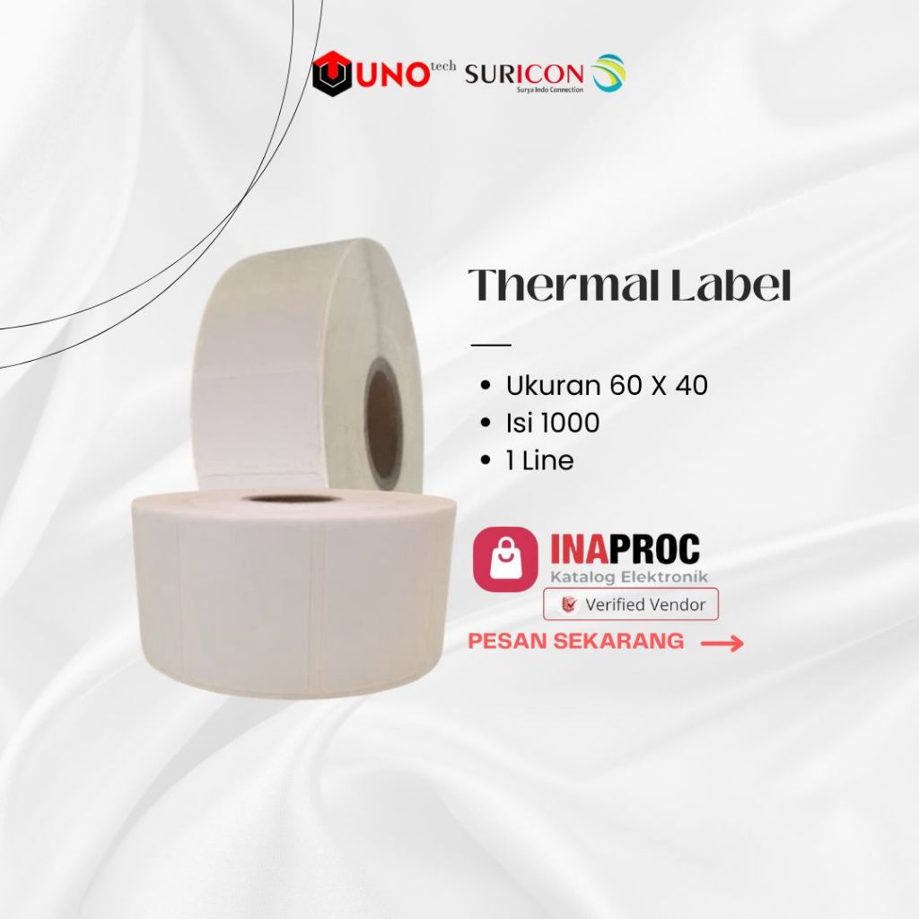 

Thermal Label 60 X 40