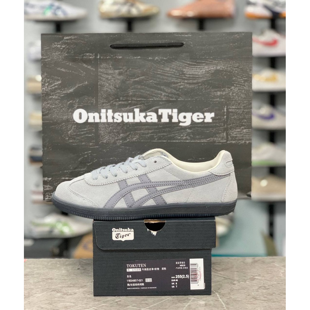Sepatu Onitsuka Tiger Tokuten Suede Grey
