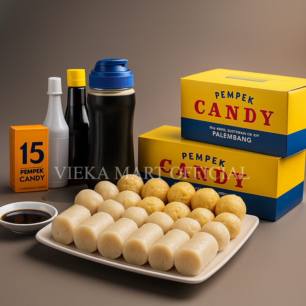 Termurah Pempek Candy/ Empek Empek Asli Palembang/ Mpek Mpek candy pempek asli Palembang