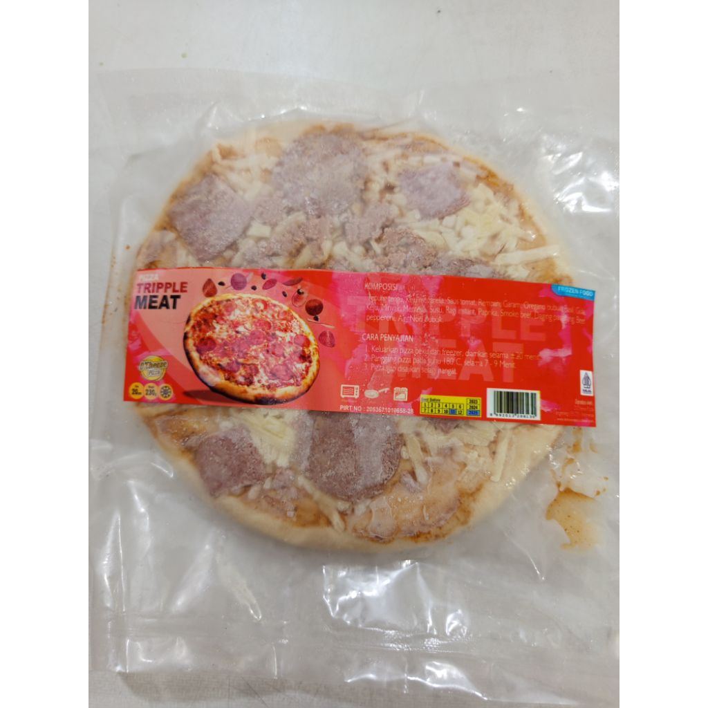 

PIZZA triple meat