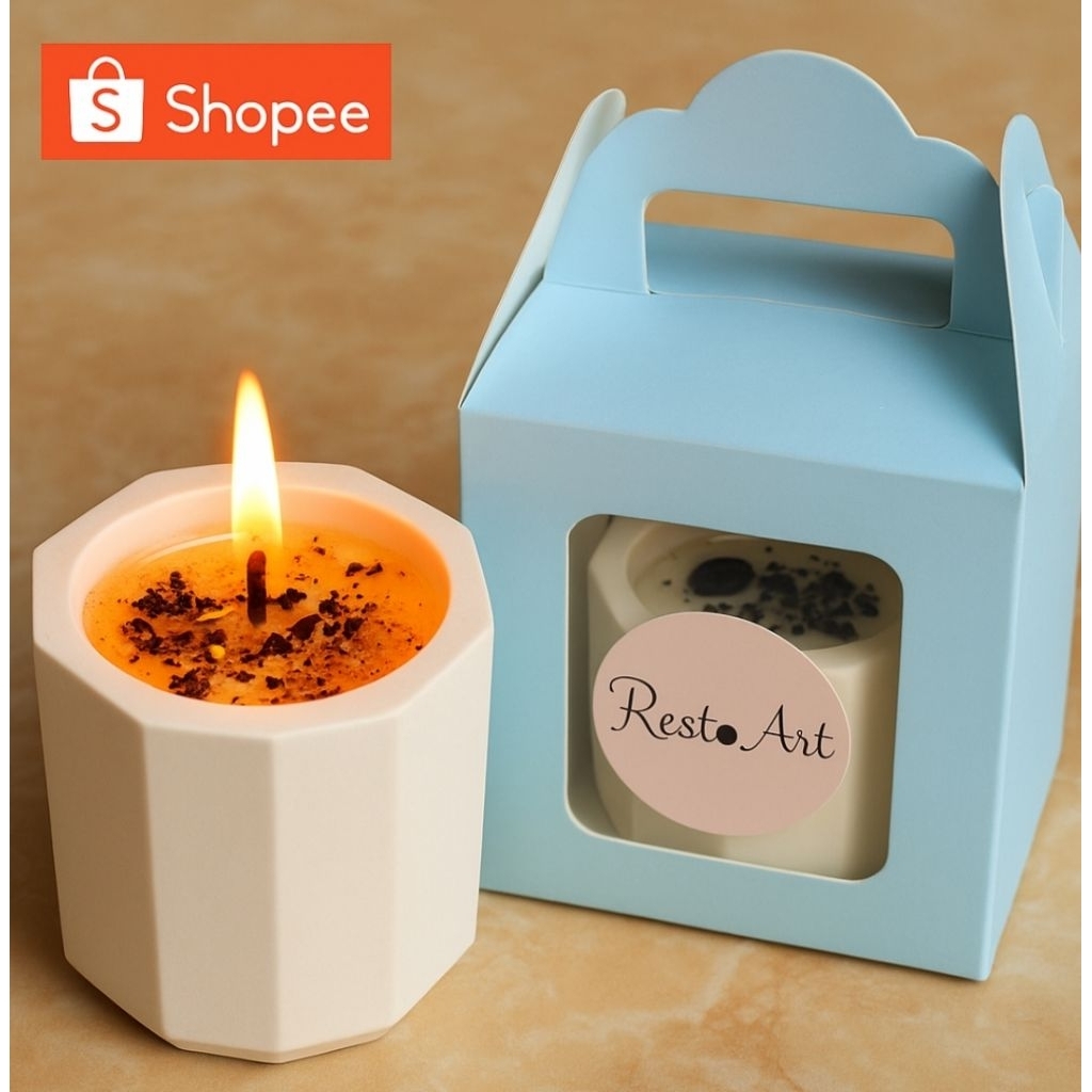 Lilin Aromaterapi kopi-Lilin Aromaterapi Vanilla-Aromaterapi sereh-Aromaterapi Strawberry-Lilin Arom