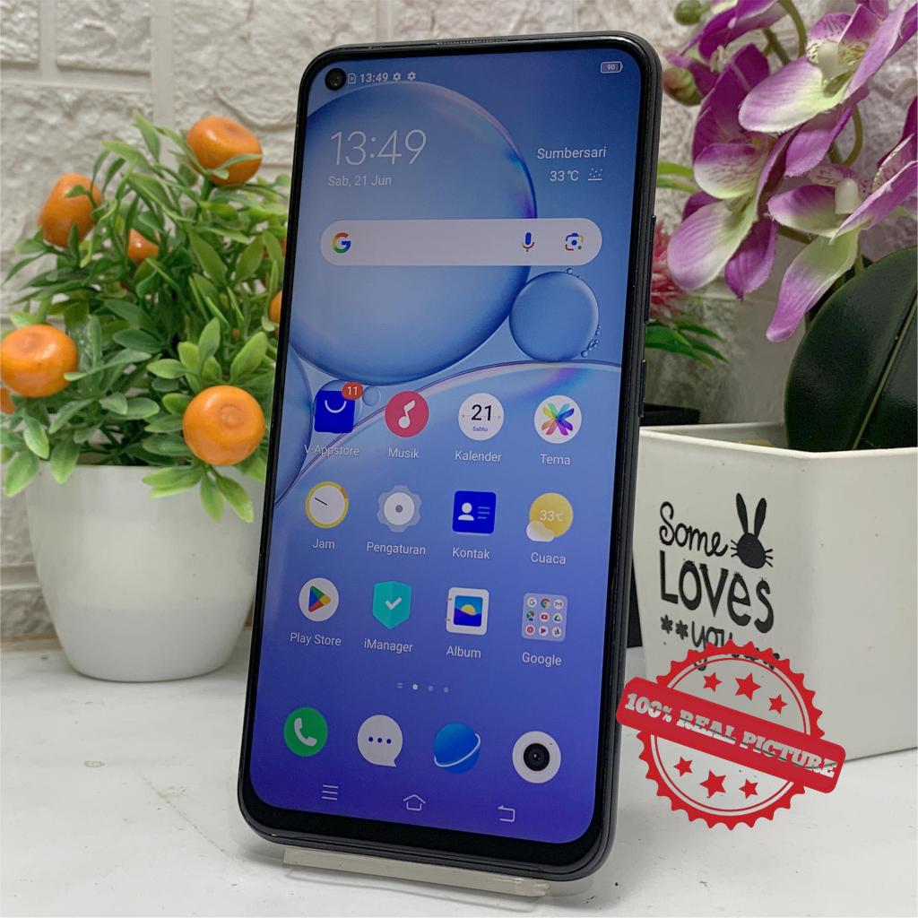 Vivo Y50 8/128GB Hitam Bekas Second Original