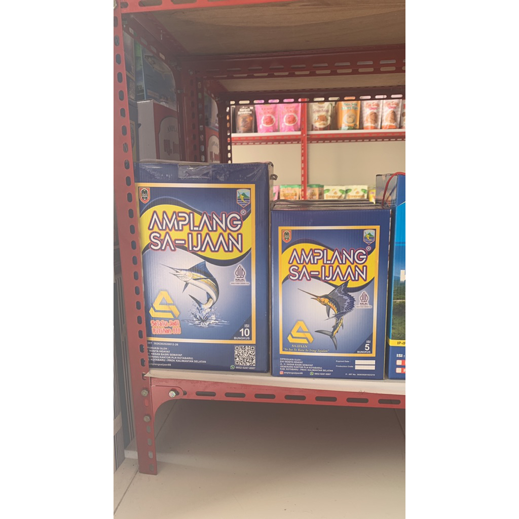 

amplang saijan khas kotabaru