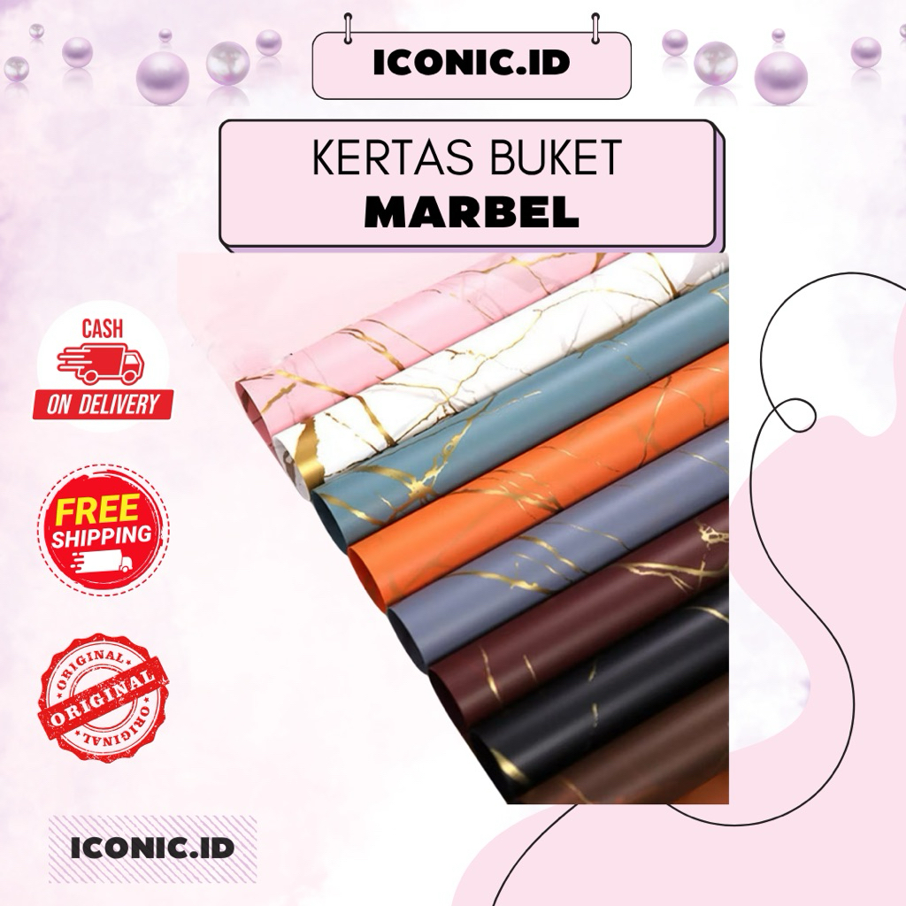 

Iconic.id - Kertas Buket Motif Warna / Kertas Buket Motif Marbel / Kertas Buket Motif