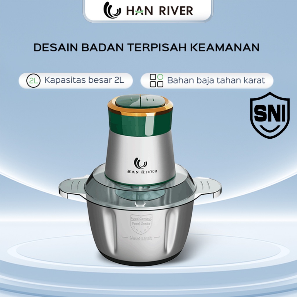 HAN RIVER HRJRJ-S2BK Blender chopper 2L