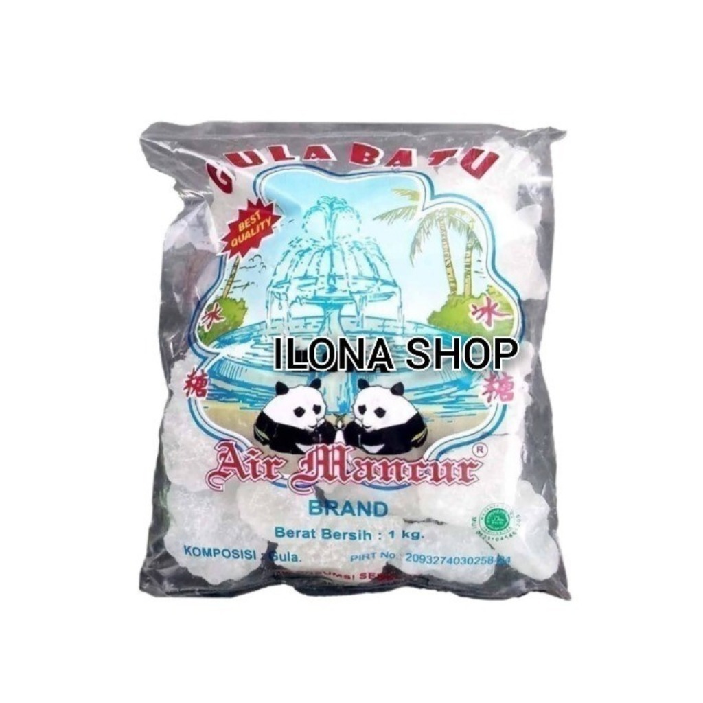 

GULA BATU CAP AIR MANCUR 1 KG / GULA BATU KRISTAL CAP AIR MANCUR LUMP SUGAR 1KG