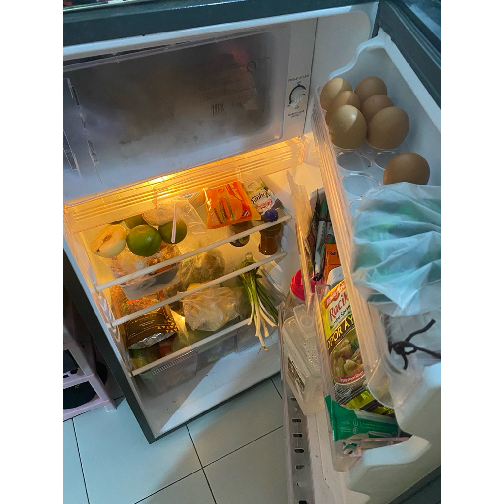 kulkas sharp 1 pintu Second