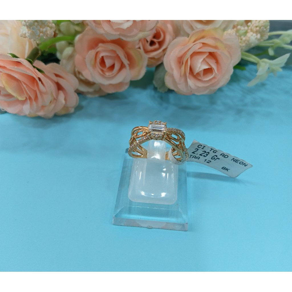 CN AD NEON SILANG RANTAI DBL LINT AD 8K 2.230GR TAA