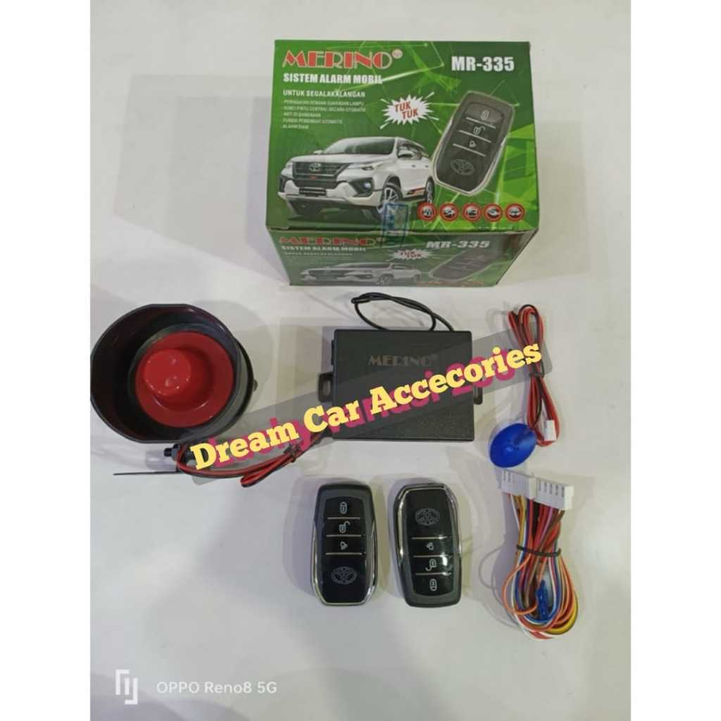 ALARM MOBIL UNIVERSAL REMOTE CONTROL MODEL FORTUNER VRZ