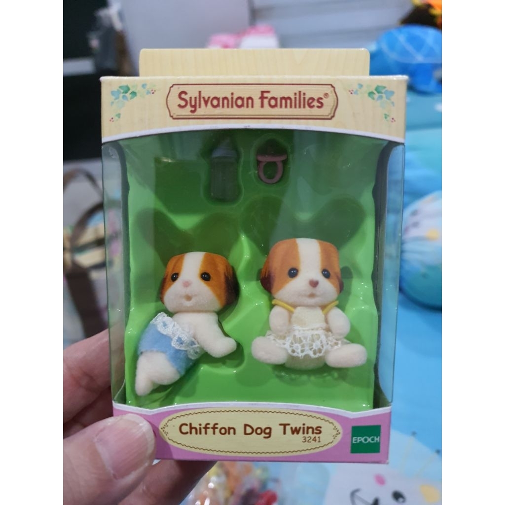 Sylvanian Families - Chiffon Dog Twins (Preloved)