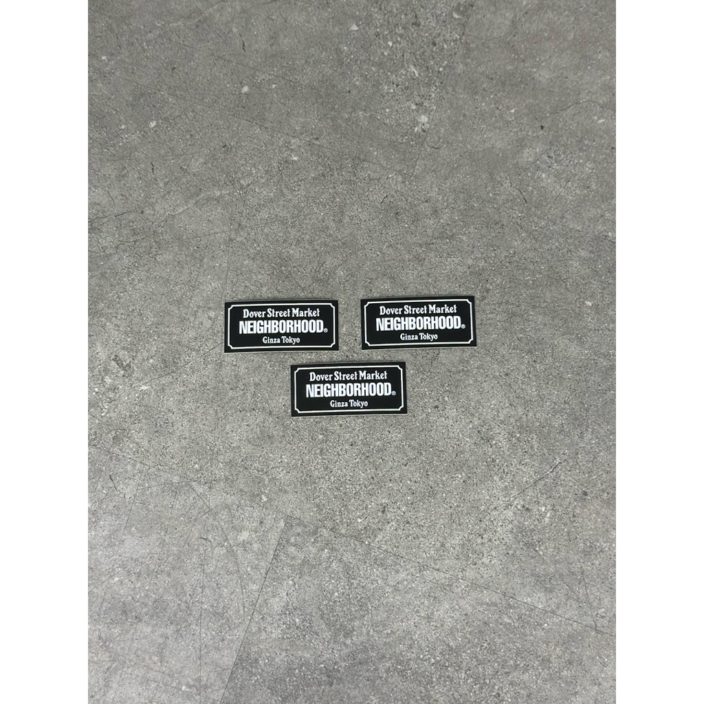 

Neighborhood x Dover Street Market Ginza Sticker Limited 100% Original