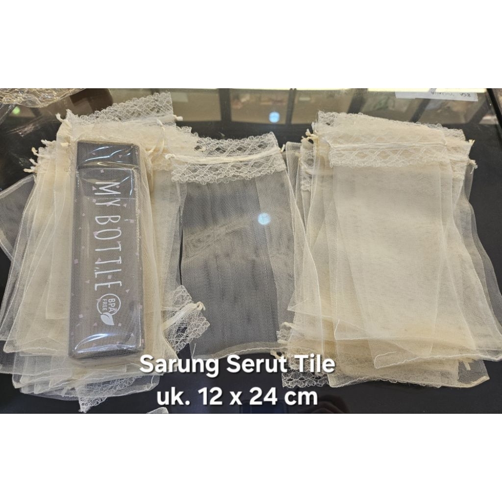 

10pcs Sarung Serut Tile