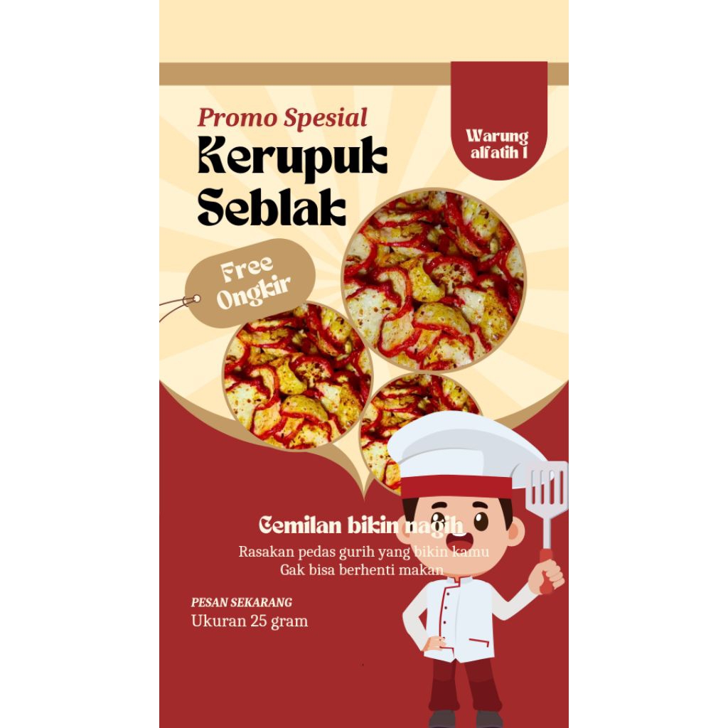 

Kerupuk Seblak 2000