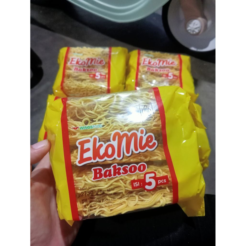 

EKOMIE BAKSO MIE KERING ISI 5 PCS
