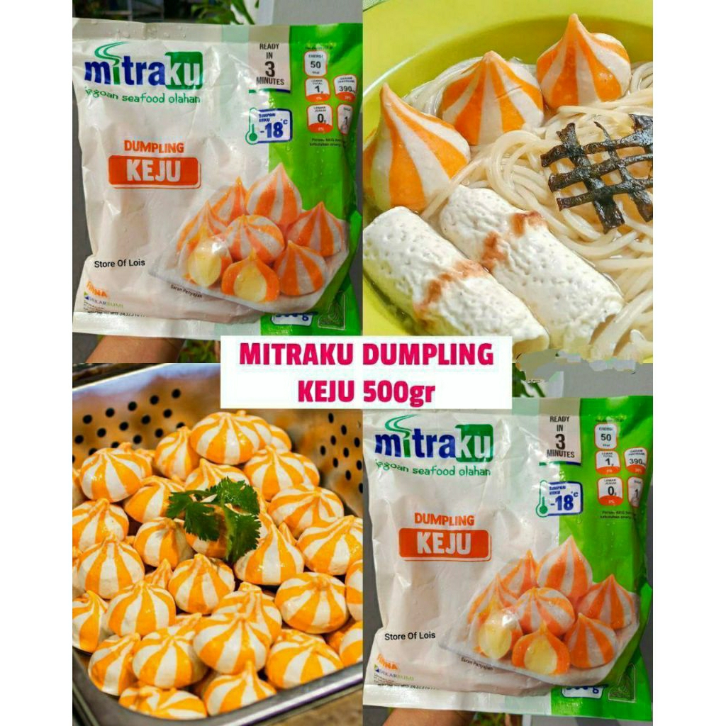 

Mitraku Dumpling Keju | Kirim Instan | Frozen Food Solo