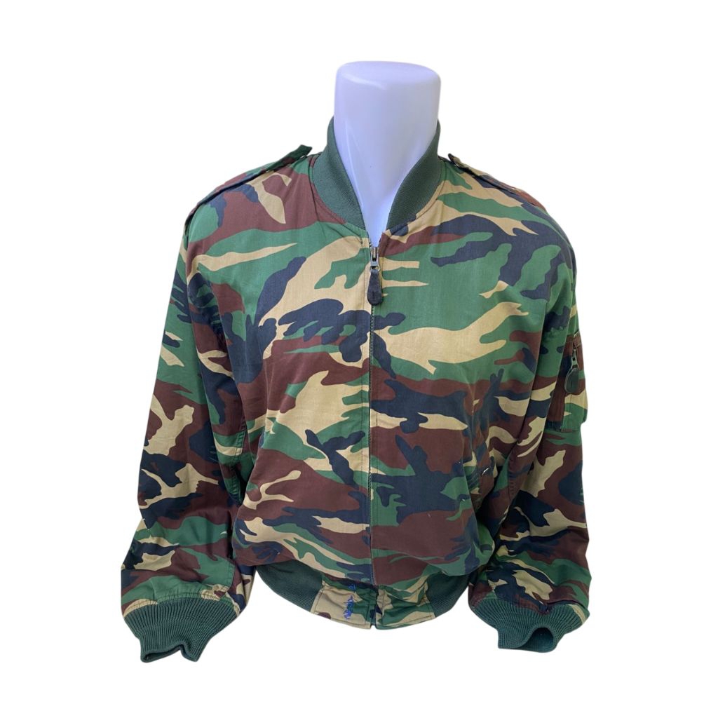 Jaket Bomber ECWCS Loreng Woodland Vintage ROKA Navy Korea Army (3)
