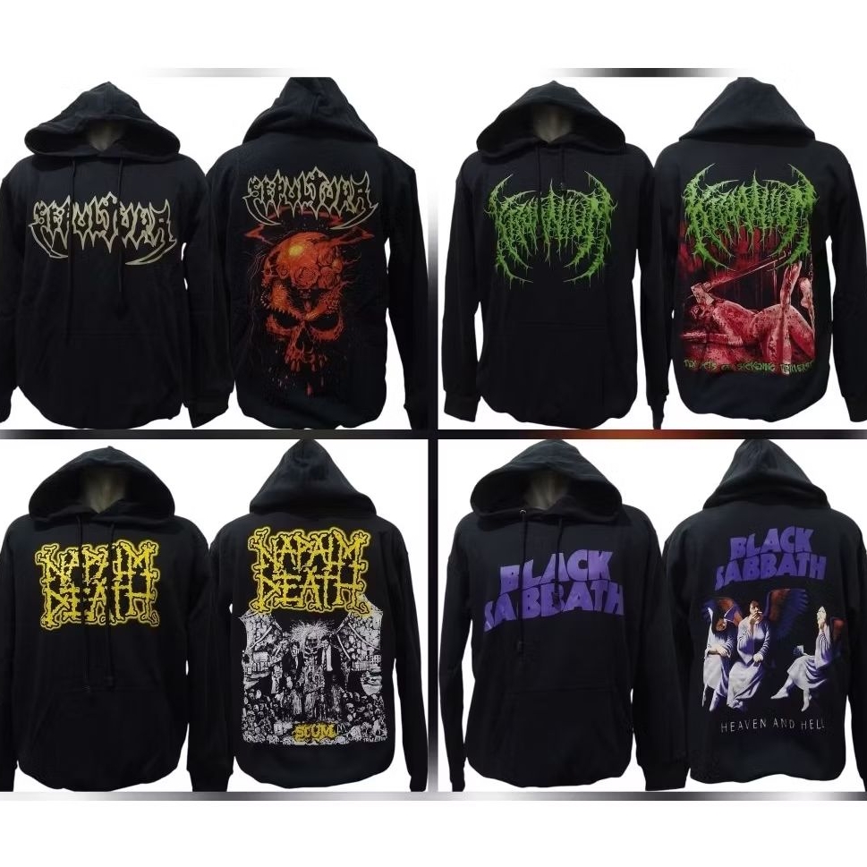 sweater Hoodie Band Musik | Campur | Prapatan Rebel