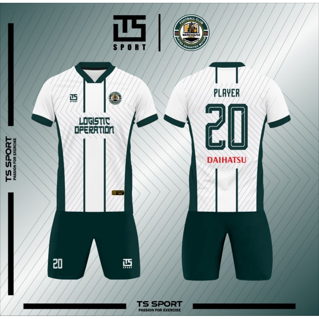Setelan Kaos Jersey Futsal | Bola Full Printing Gratis Tambah Nama Nomor Logo Sponsor