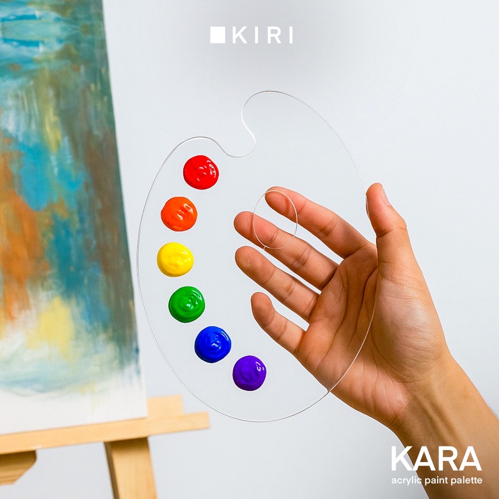 

Pallete Acrylic | Palet Lukis Akrilik | Palet Cat | Tatakan Cat Akrilik