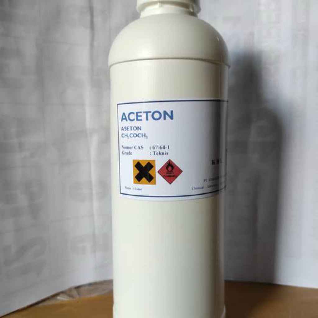 aceton/aseton murni 500ml.