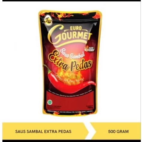 

Euro Gourmet Saus Sambal Extra Pedas 500gr