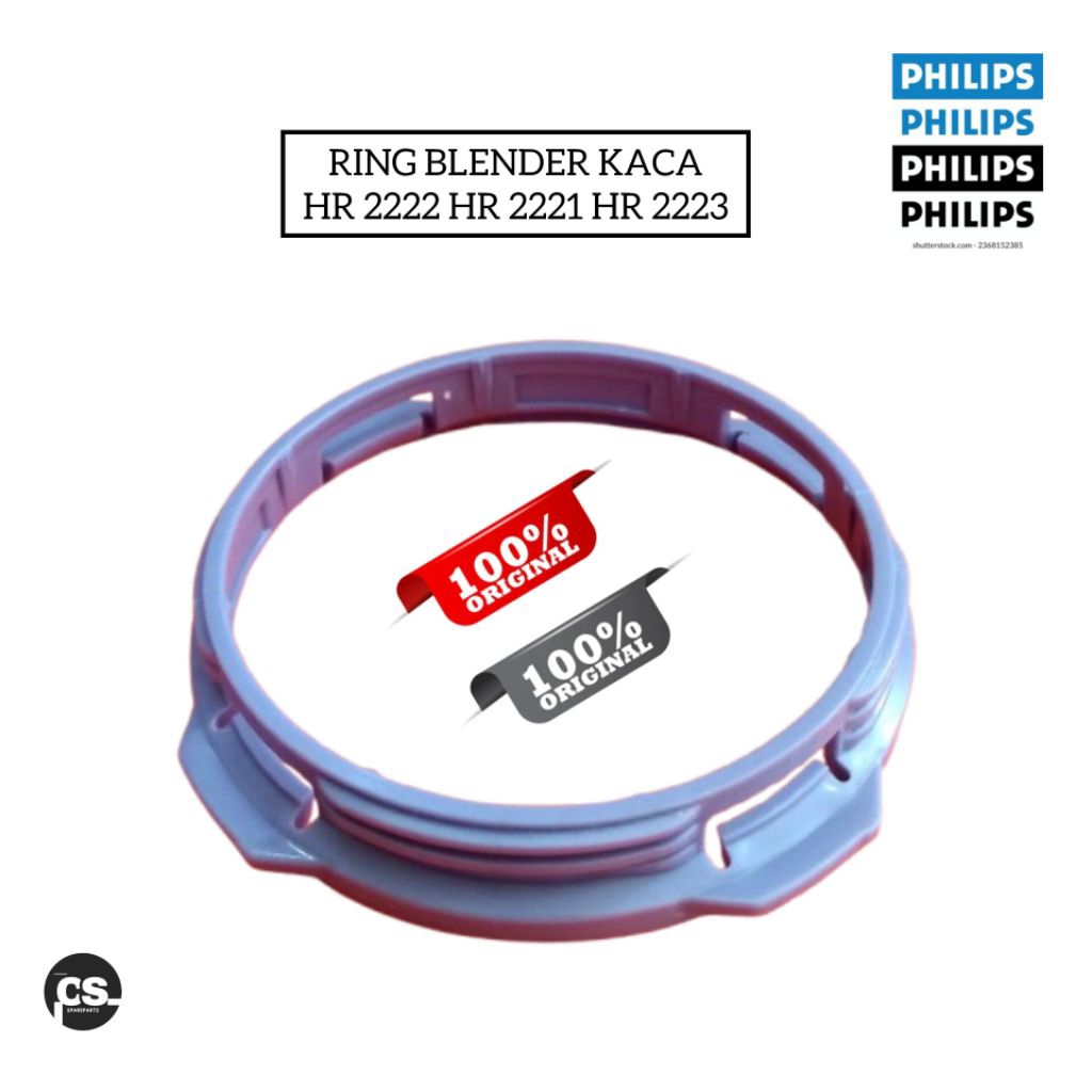 Ring Blender Philips Gelas Kaca HR 2222 HR 2223 HR 2221 GLASS JAR