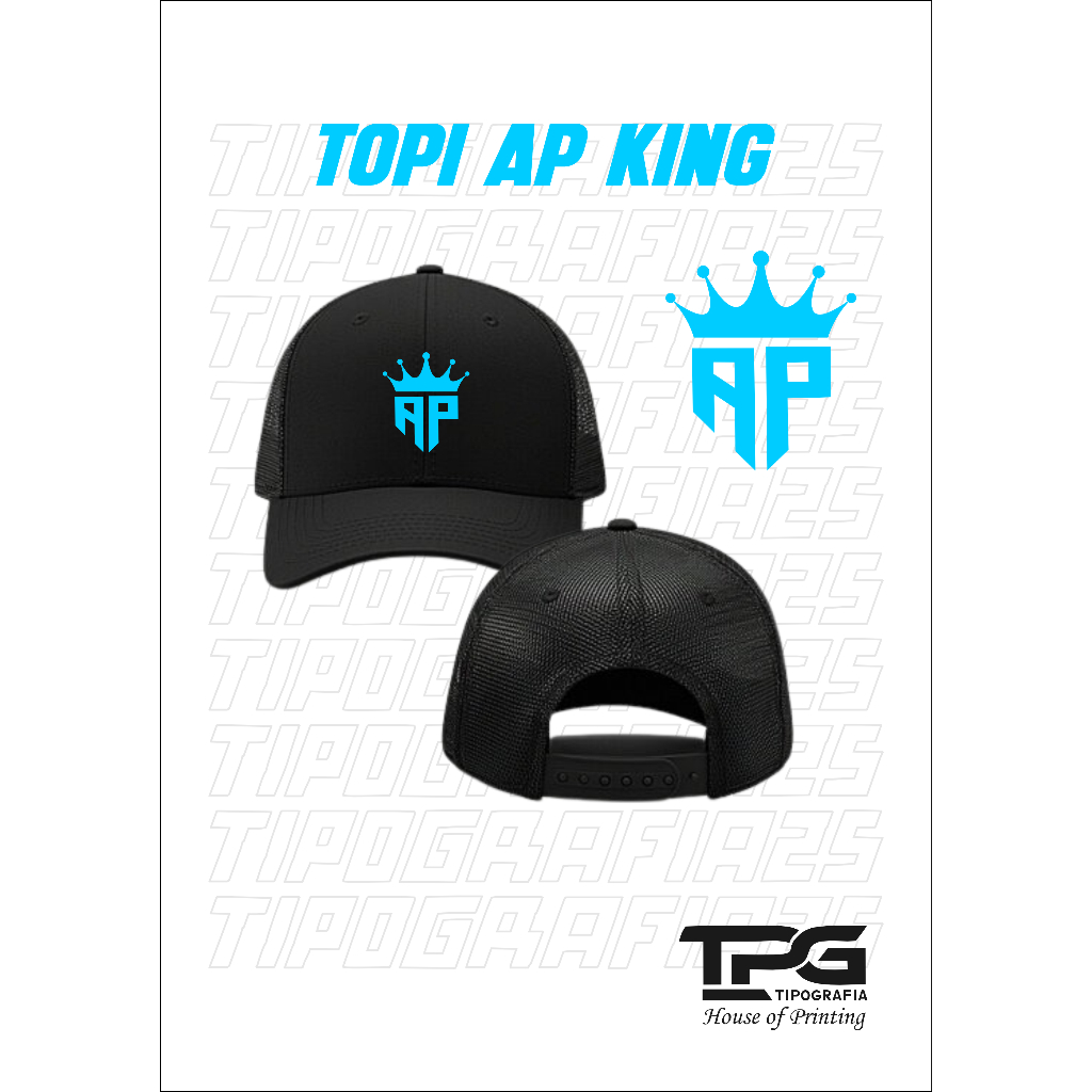 TOPI MURAH/AP KING/CUSTOM/GAMING