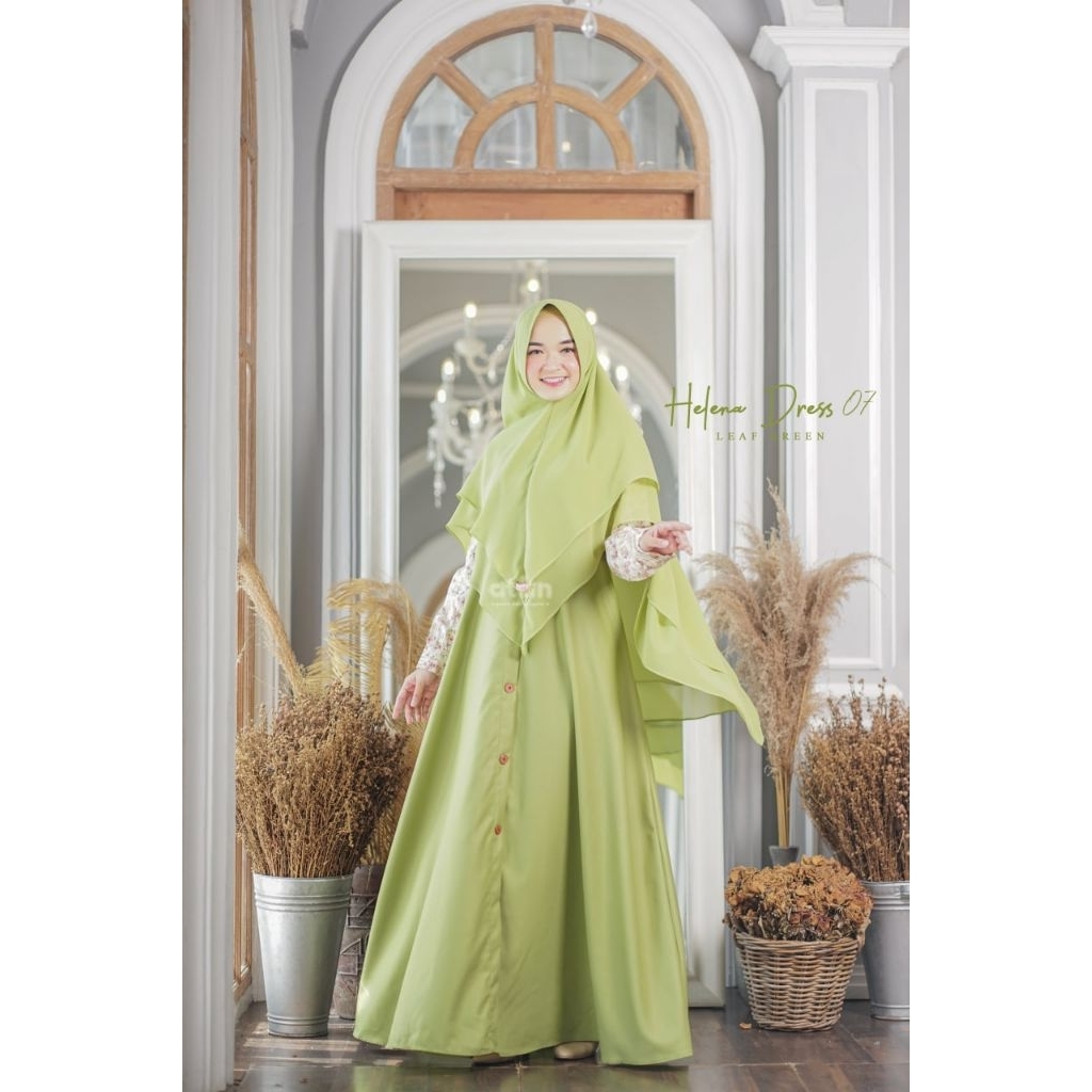 Gamis Toyobo Helena Dress By Attin Hijab