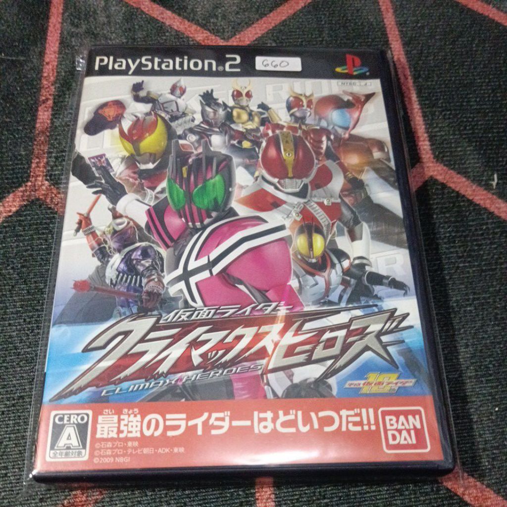 Kaset PS2 Original Kamen Rider Decade Climax Heroes NTSC J
