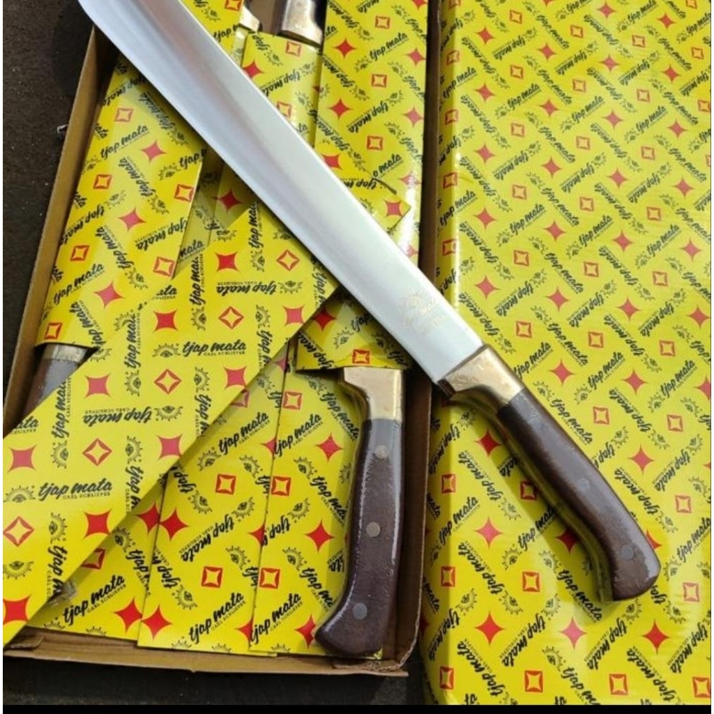 GOLOK STAINLESS GOLOK SEMBELIH DAGING merk TJAP MATA