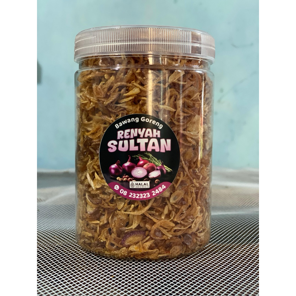 

Bawang Goreng Premium Tanpa Campuran (Grade A+++) || 300gram