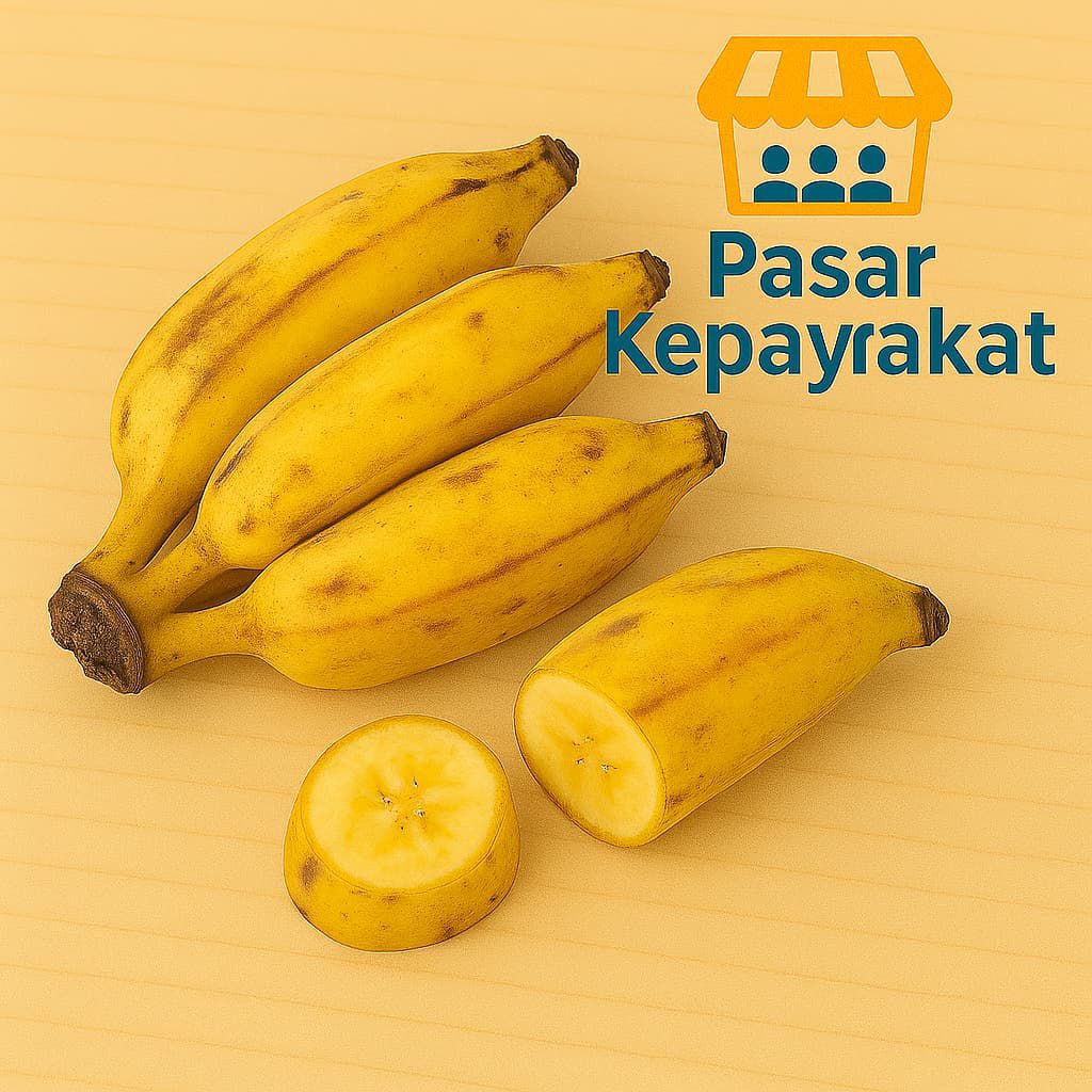 

Pisang Kepok Matang 1 Sisir Pasar.Masyarakat