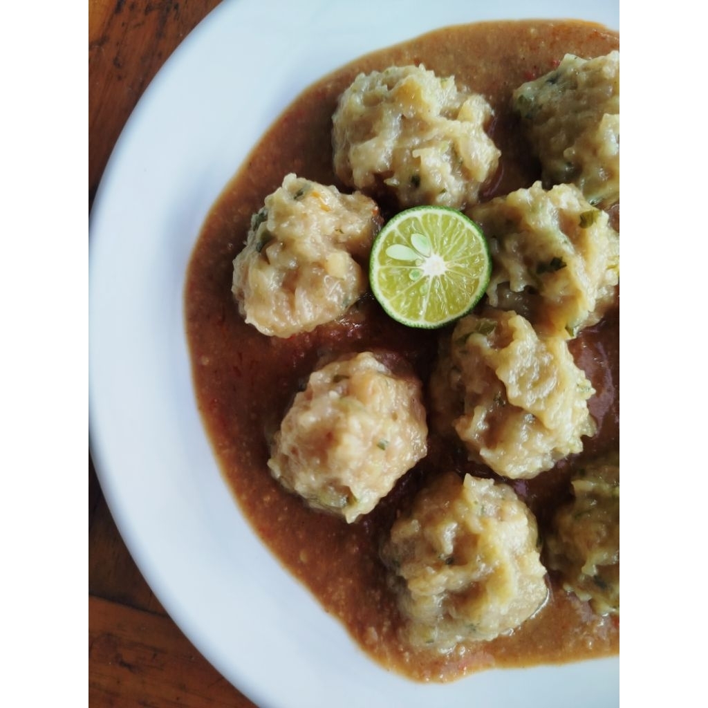 

Siomay ayam bandung tanpa kulit