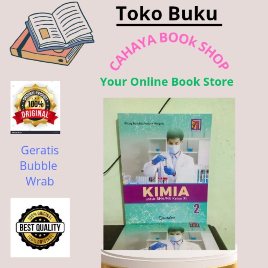 Buku Kimia untuk SMA Kelas XI.11 Kurikulum Merdeka Quadra