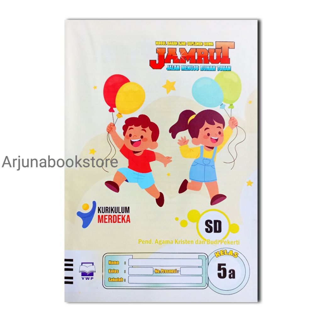 BUKU LKS JAMRUT AGAMA KRISTEN KELAS 5 SD Semester 1 KURIKULUM MERDEKA