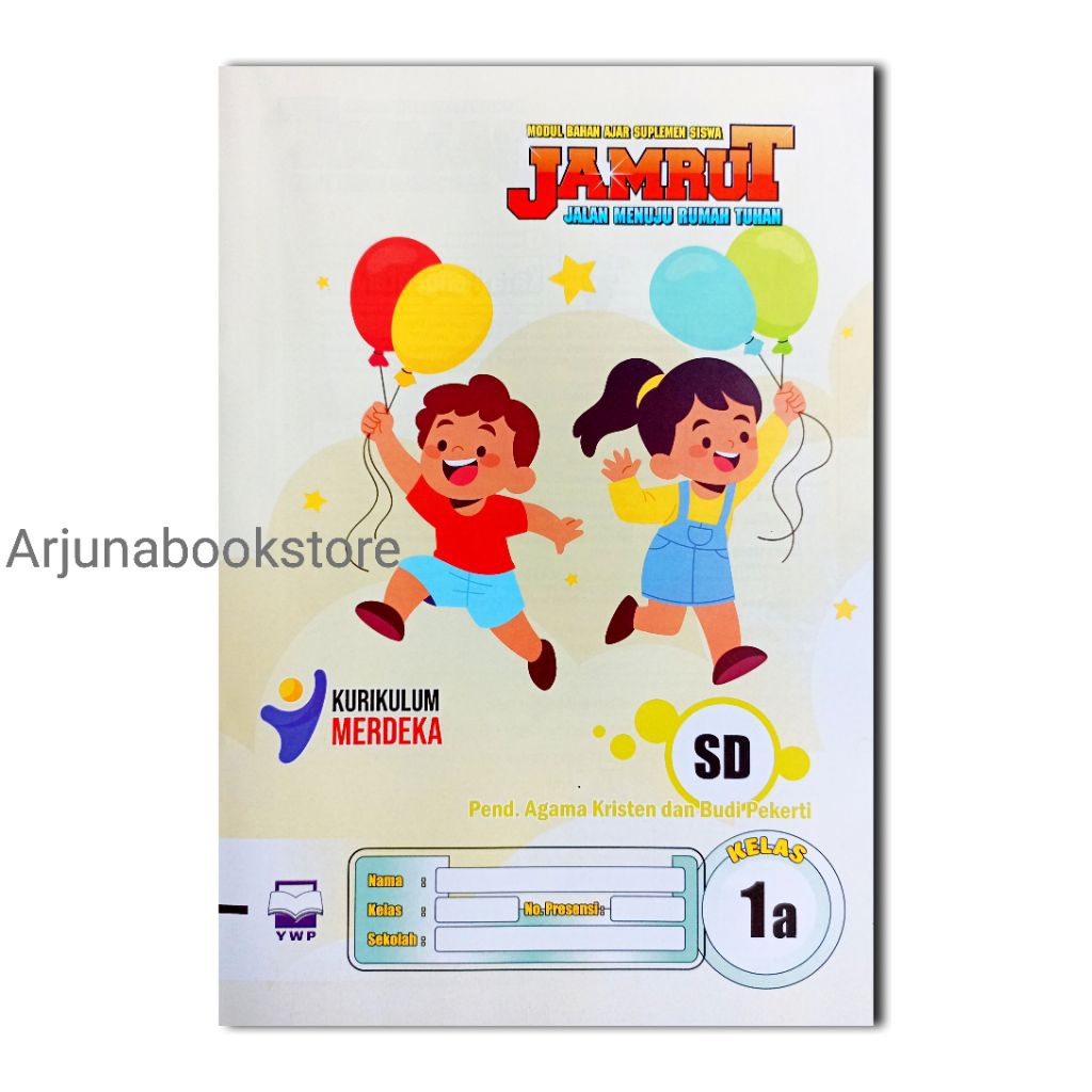 BUKU LKS JAMRUT AGAMA KRISTEN KELAS 1 SD Semester 1 KURIKULUM MERDEKA