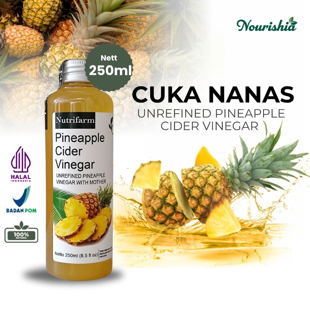 

Cuka Nanas 250 ml / Cuka nenas / Pinapple Cider Vinegar