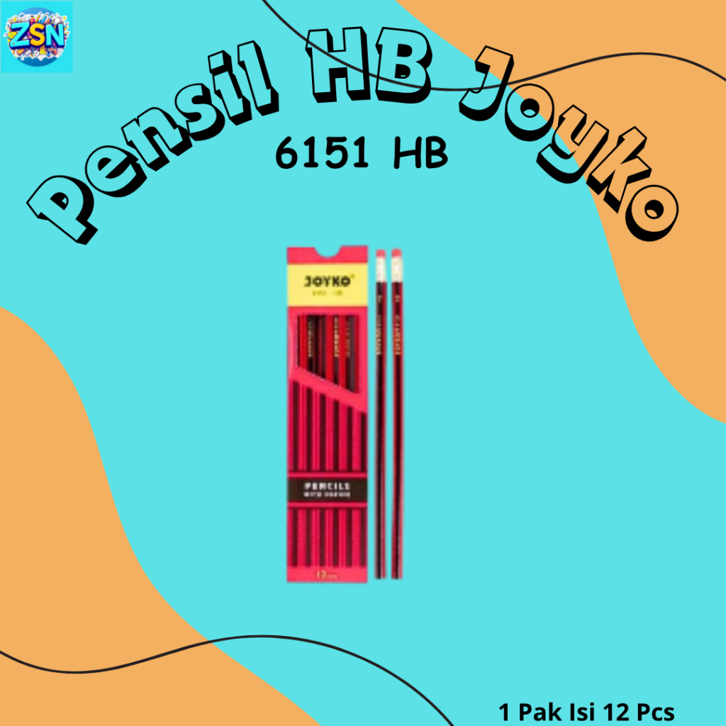 

Pensil Joyko 1 Pak Pensil Joyko HB 1 Pack Asli Original