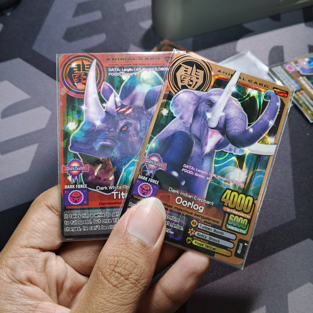 animal kaiser bronze oorlog titan set ori