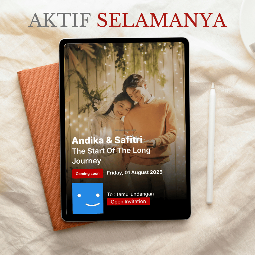 Undangan Online Website Pernikahan: Undangan Pernikahan Premium