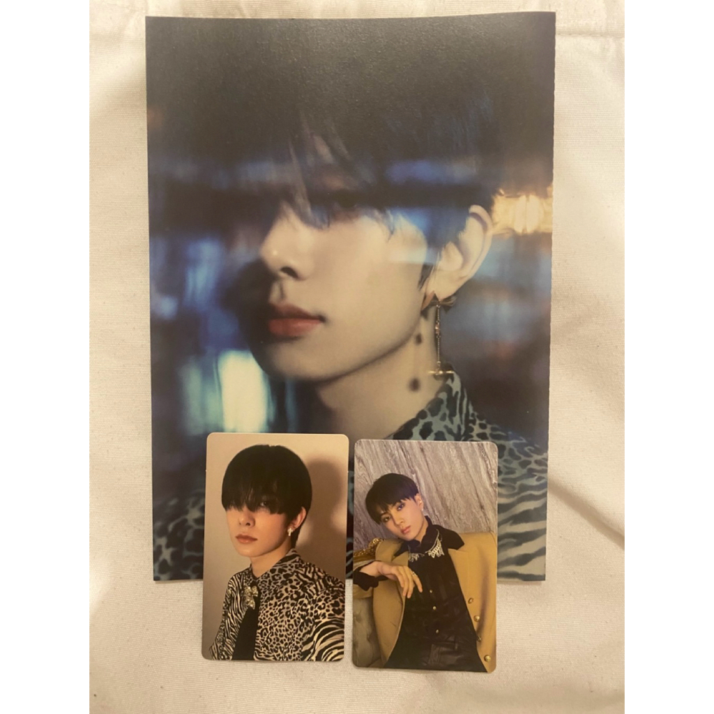 PC Photocard Mini Poster Official Enhypen Dimension Dilemma d:d Scylla ver JAY HEESEUNG