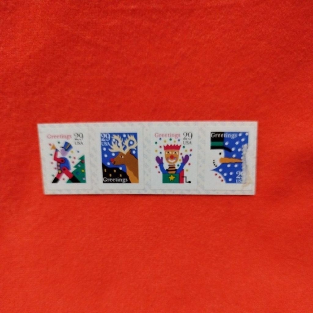 

perangko greetings 29USA